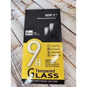 New'C Premium Glass Screen Protector Tempered Glass 9H 3 pk iPhone 7/8 Plus